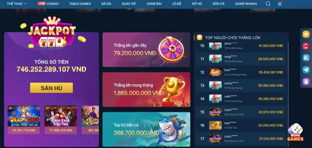 Các trò chơi by88 casino trên ứng dụng